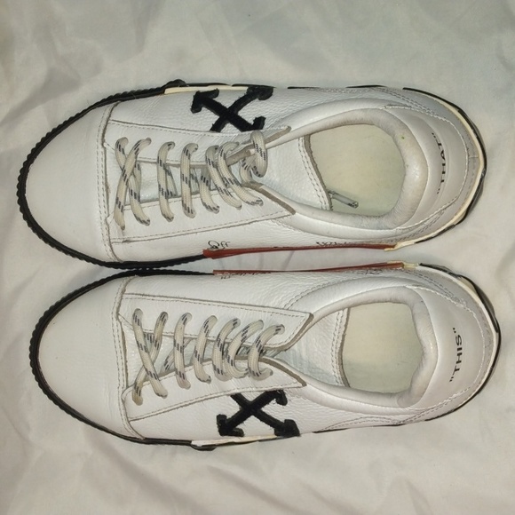 OFF-WHITE VULCANIZED SOUL SNEAKERS WOMEN'S SIZE 5 AND 1/2 EURO SIZE 36 - Picture 5 of 12